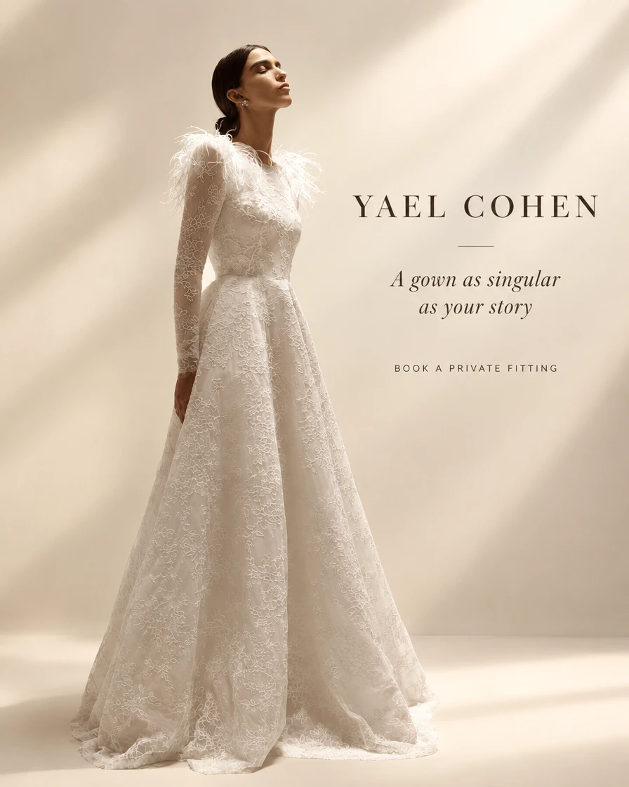 Yael Cohen — A gown as singular as your story